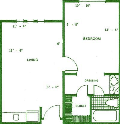 floorplans_A2.gif - A2 1x1