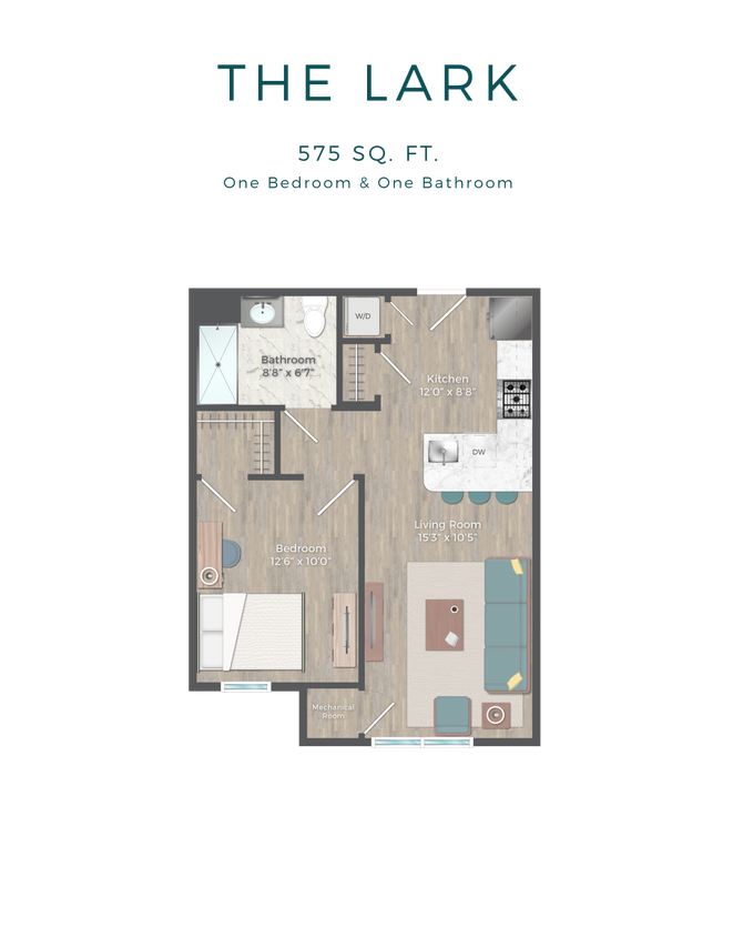 Floor Plan - 1BR