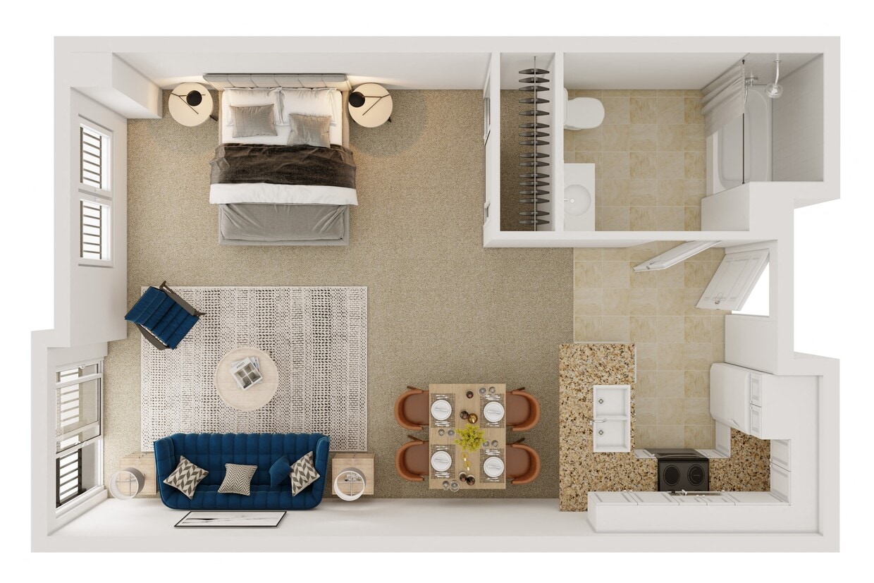 Floor Plan - Unit 1C-2