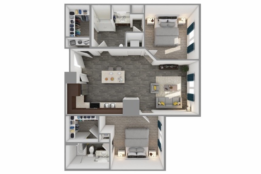 Fox Trot 2 BR/2BA - C1 