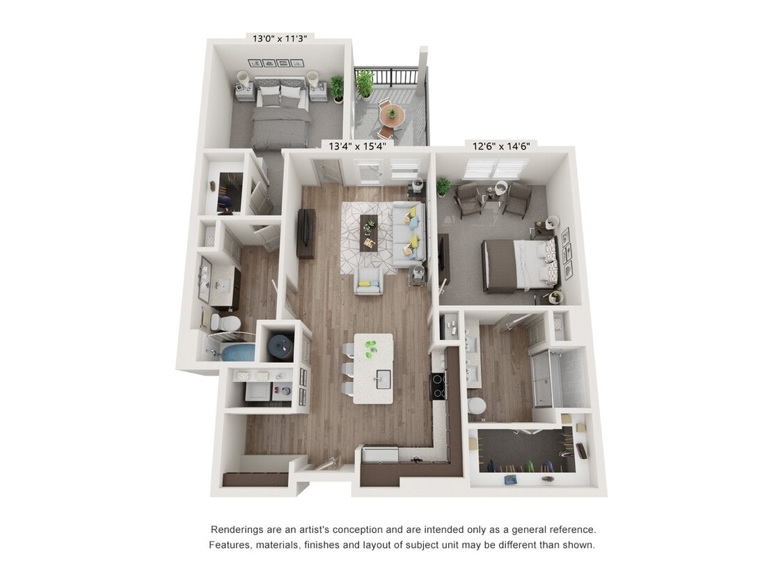 Floor Plan - B2 - Magnolia
