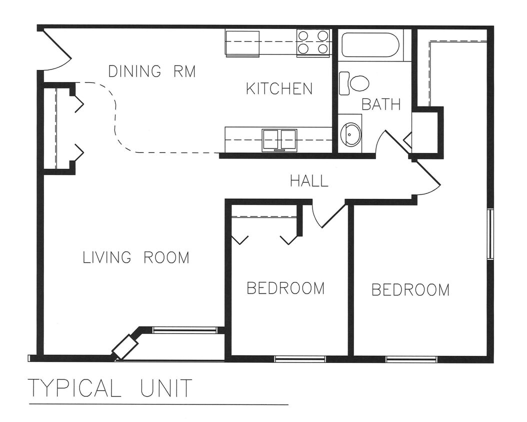 Floor Plan - 2 Bedroom