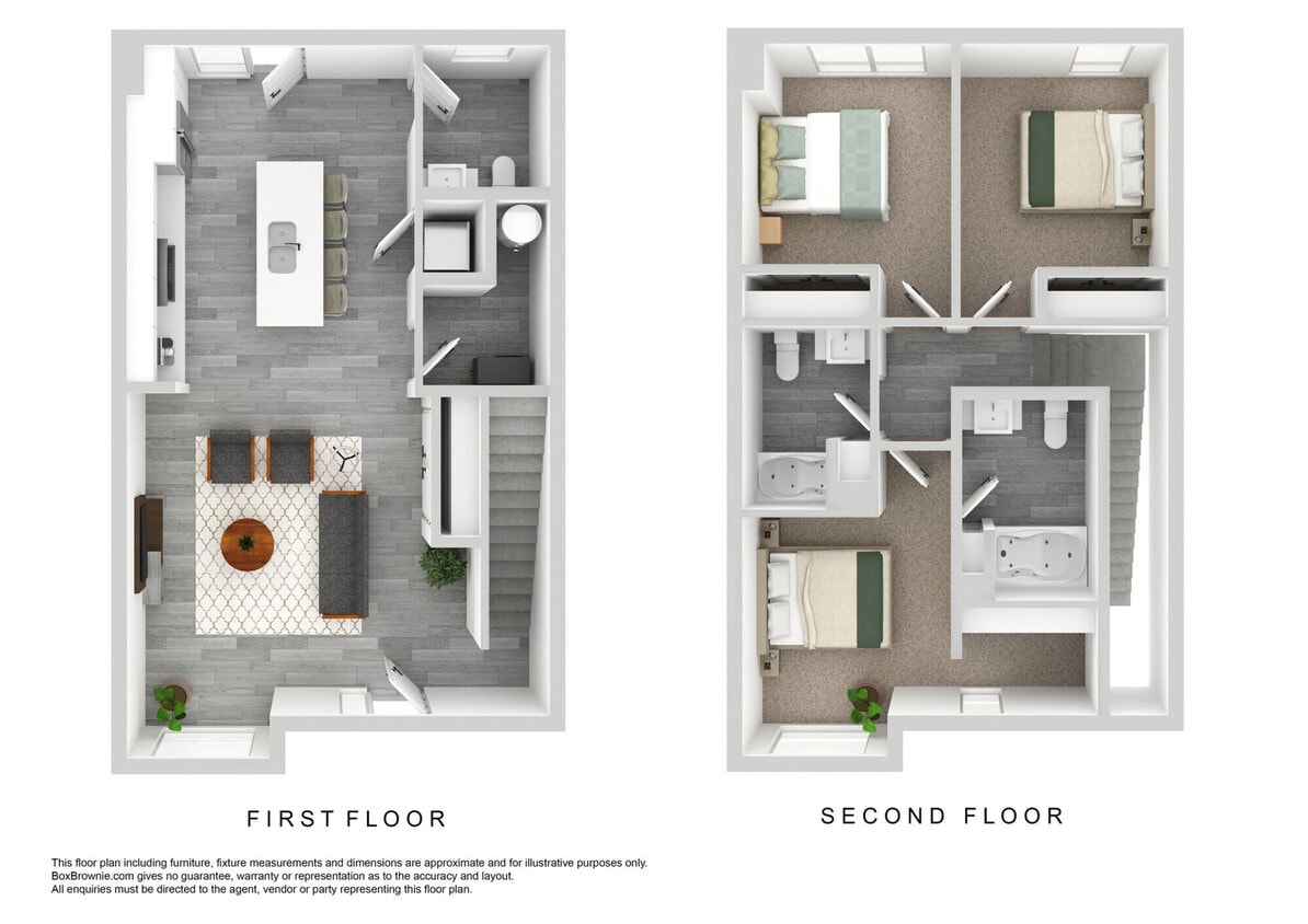 Floor Plan - 3X2.5