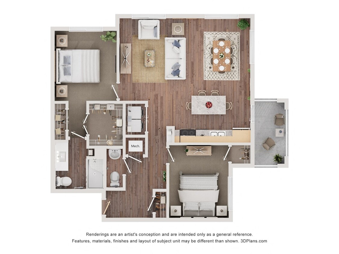 Floor Plan - 2B
