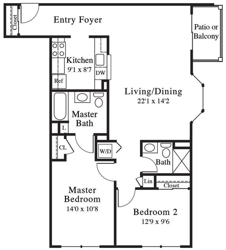 Floor Plan - J