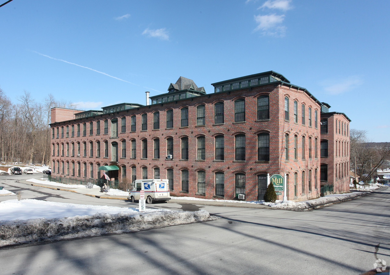 Front of Building - The Mill at Saugerties Apartments