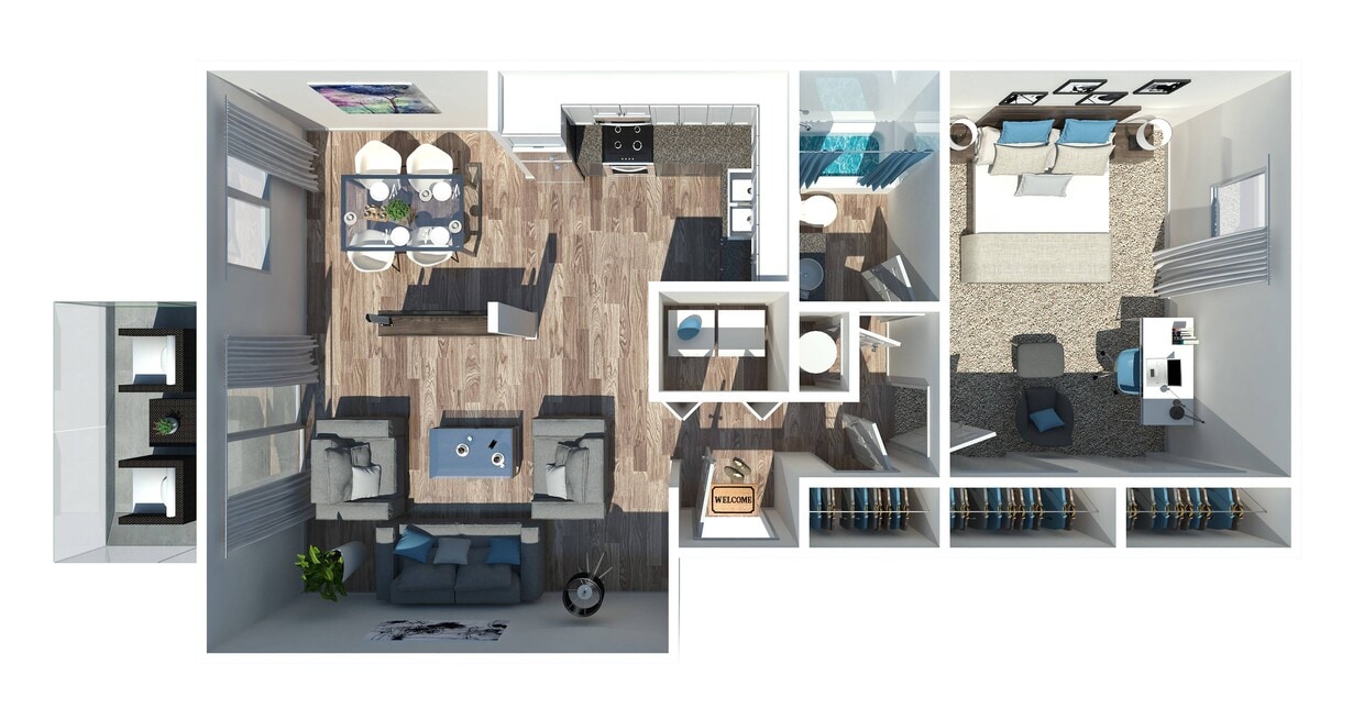 One Bedroom | One Bathroom - 1 Bedroom 1 Bath