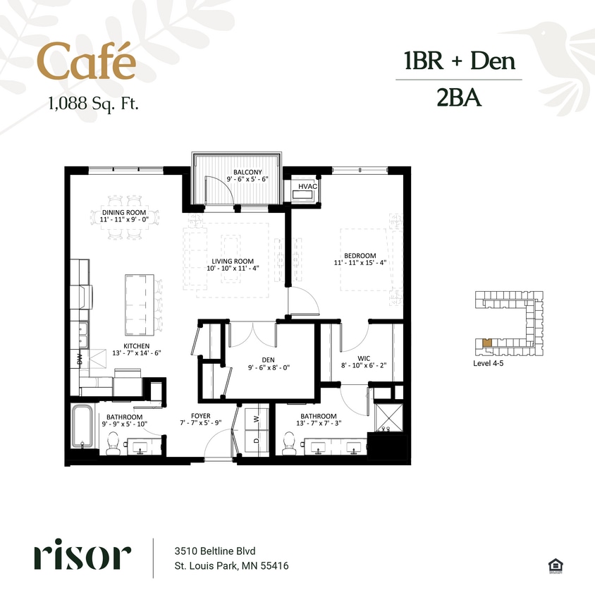 Floor Plan - Cafe