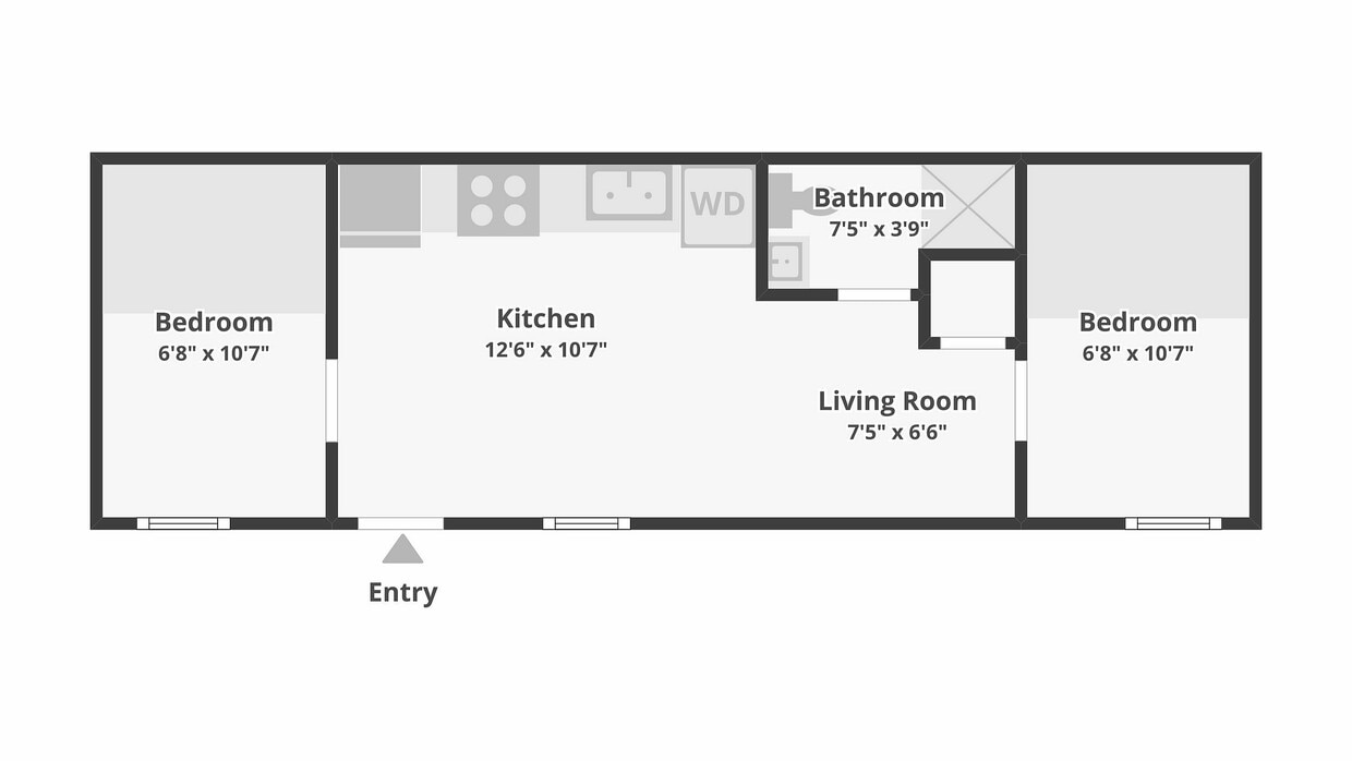 Texas Floorplan - Texas Cabin