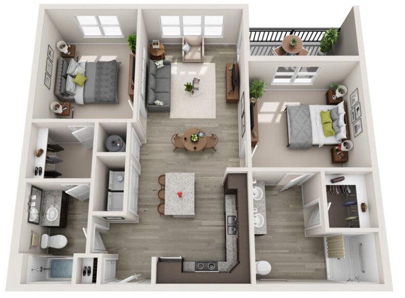 Floor Plan - The Stewart