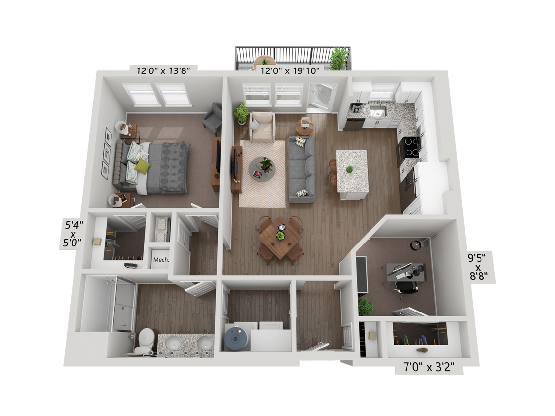 Floor Plan - A4 - Opal