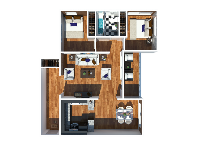 Stewart 2 bedroom - 2 Bedroom - Stewart