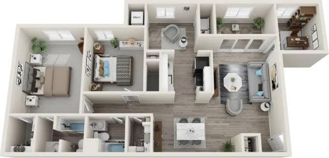 Floor Plan - The Grant