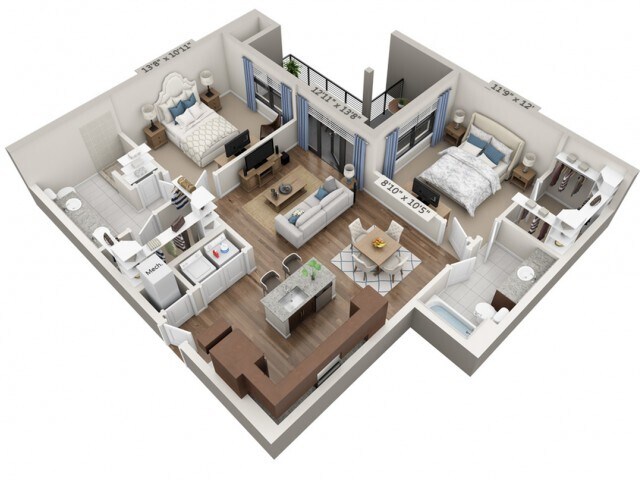Floor Plan - Mezzo
