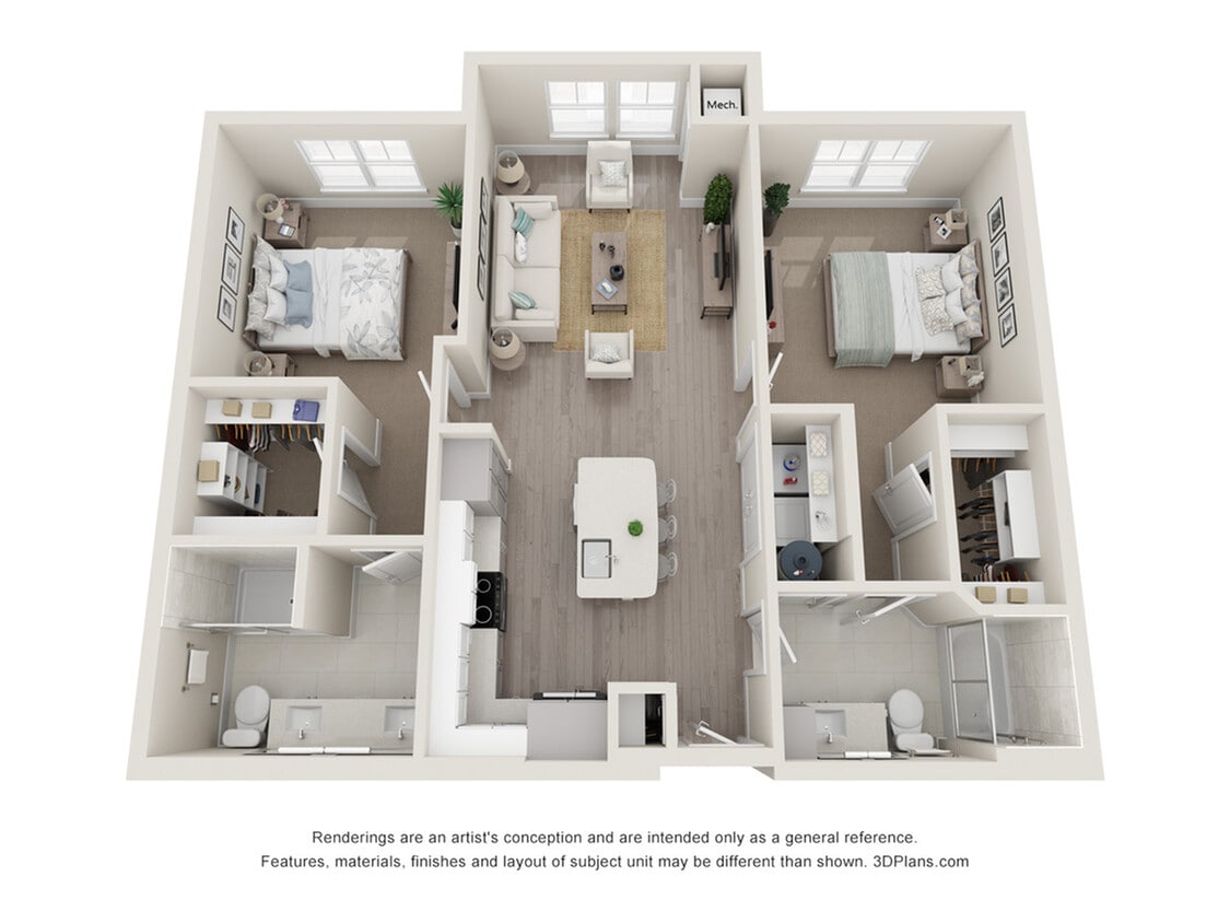 Explore this contemporary apartment designed for modern living with ample space and style. - Sapphire