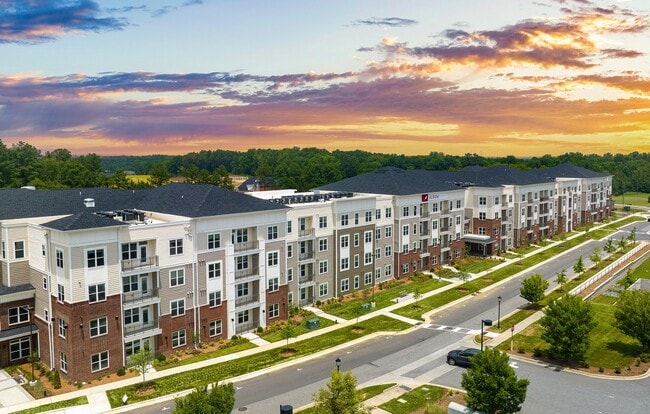 Aerial View of Album Huntersville - Album Huntersville 55+ Active Adult Apartm... Apartments