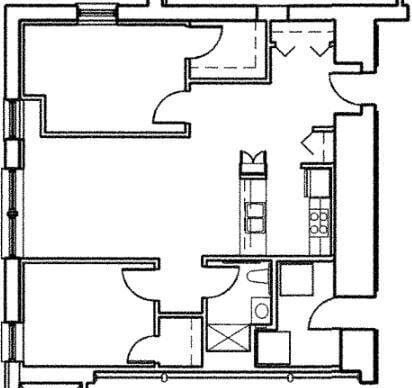 Floor Plan - Two Bedroom