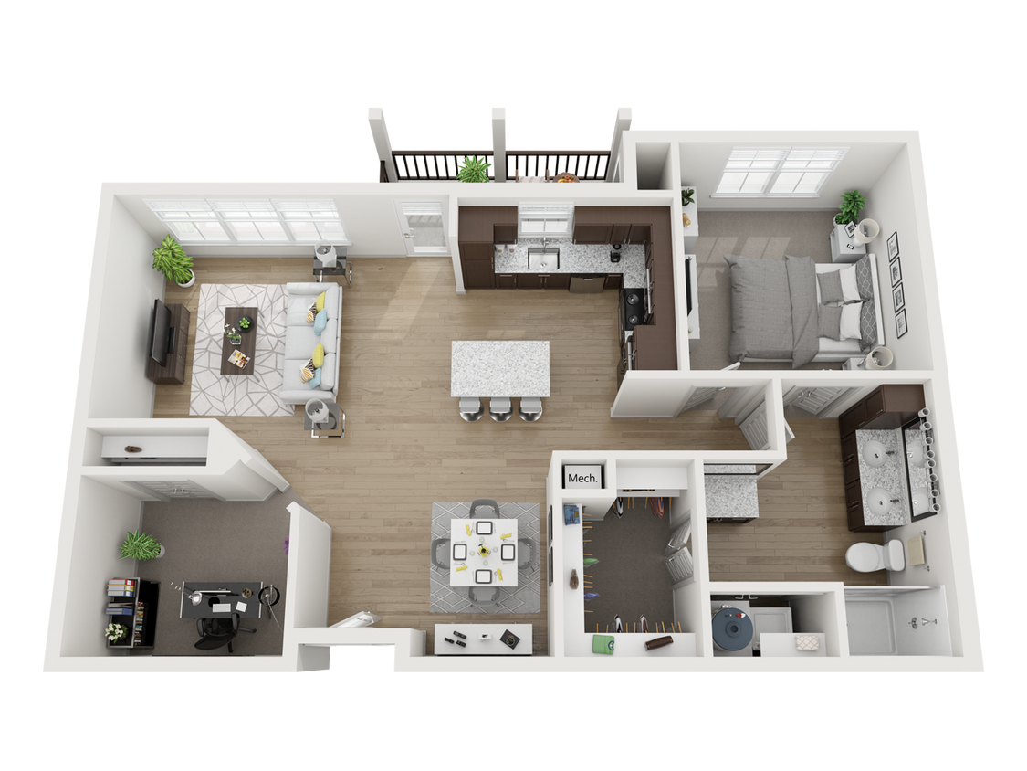 Floor Plan - The Genoa | A3