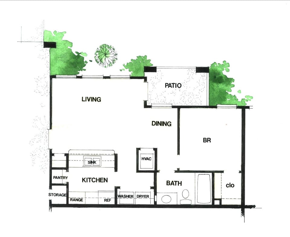 Oak Timbers - Oklahoma - One Bedroom - Oak Timbers - Oklahoma - One Bedroom