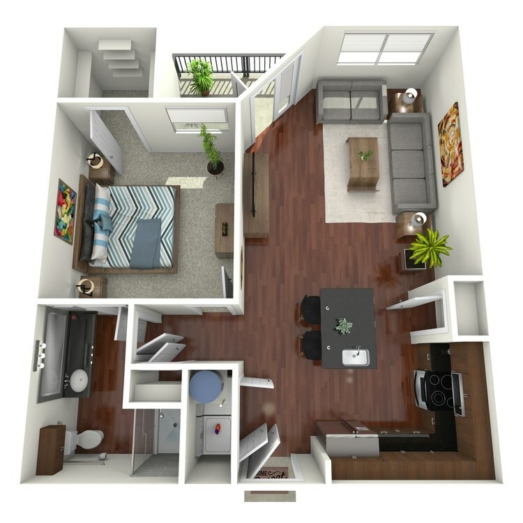 770-829.jpg - One Bedroom / One Bath