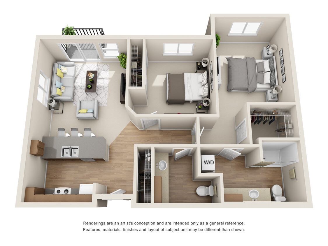 Floor Plan - 2x1.5 - C4