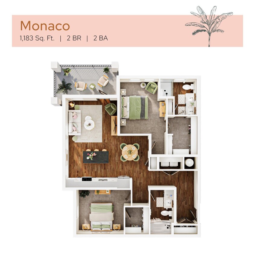 Floor Plan - Monaco
