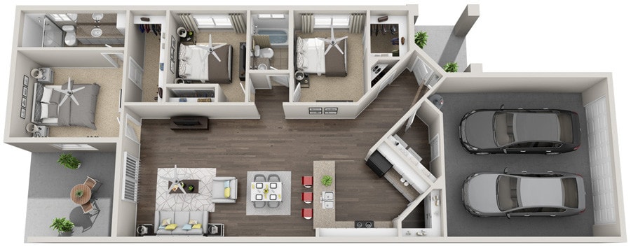 Floor Plan - 3 Bedroom