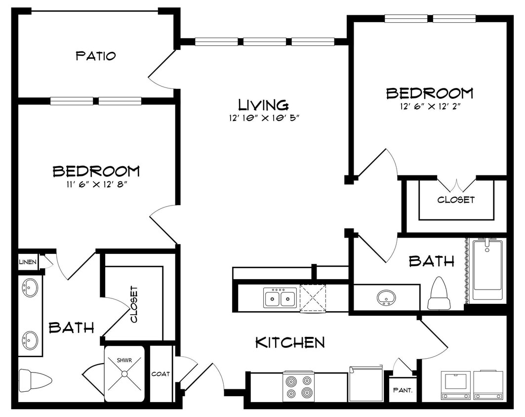 Floor Plan - B2 60%