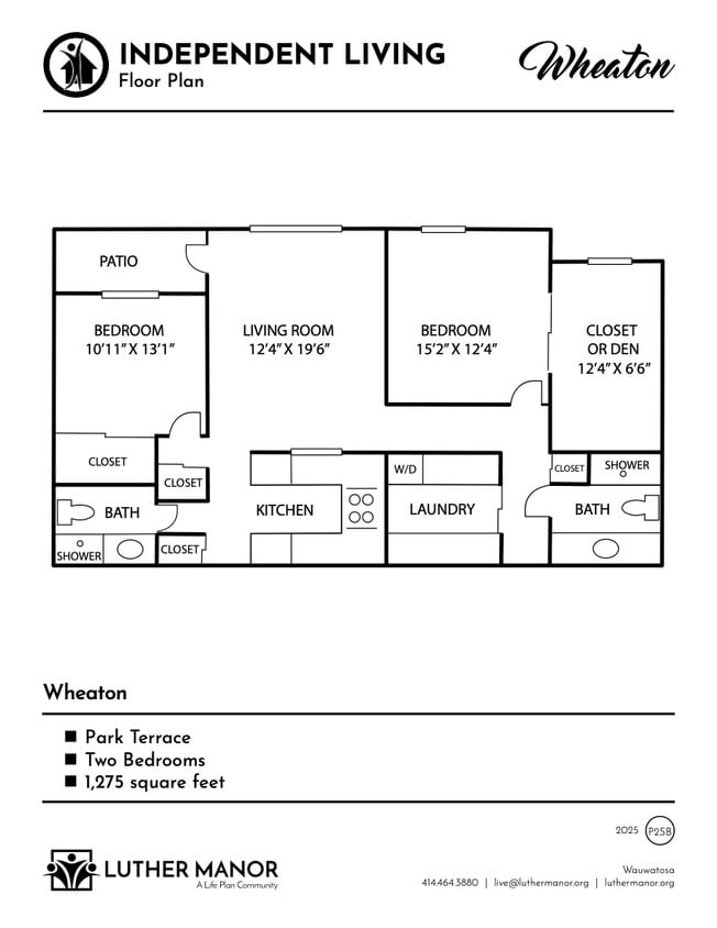 Floor Plan - Wheaton