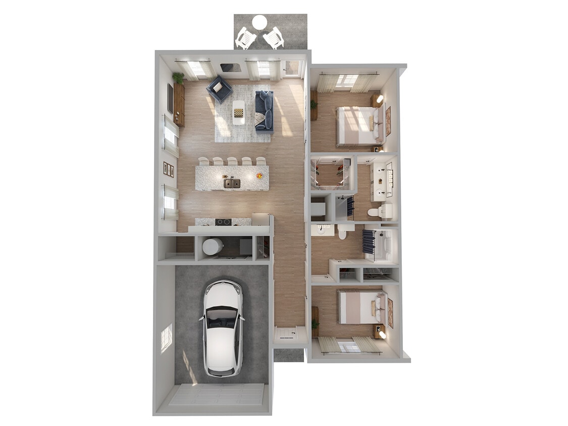 Floor Plan - Ocean Breeze 