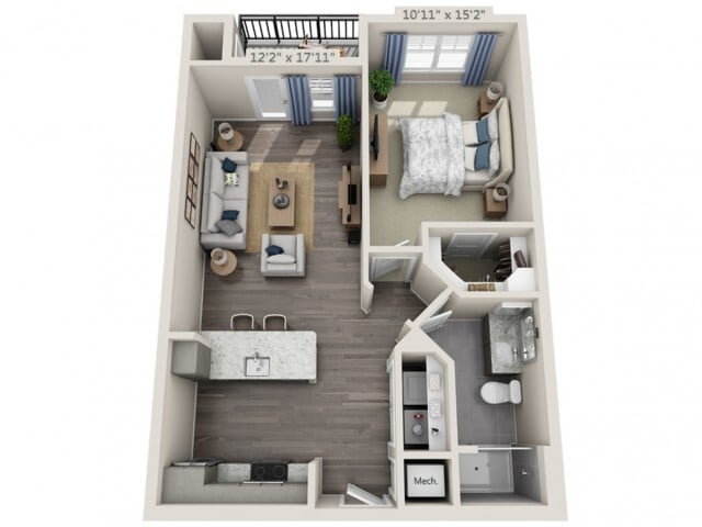 Floor Plan - A1B