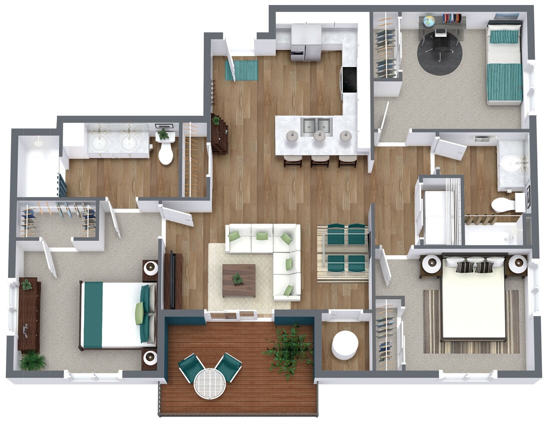 Floor Plan - Trio
