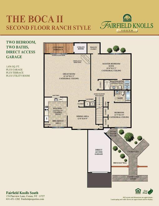 Floor Plan - The Boca II