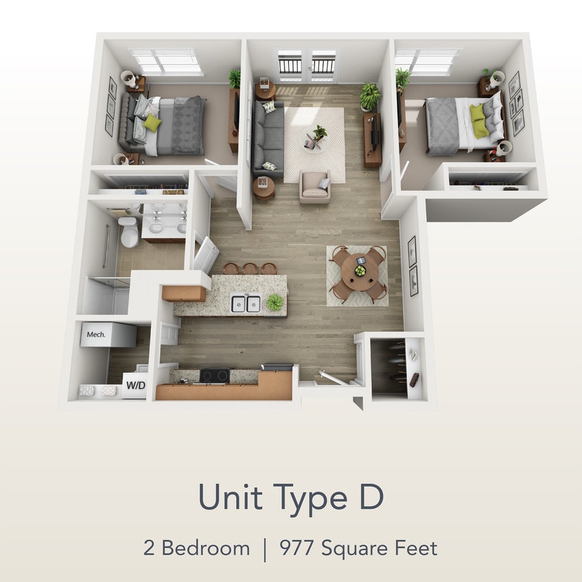 Floor Plan - 2X1P