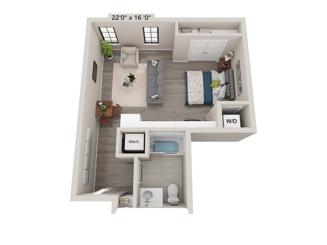 Floor Plan - Unit Type F