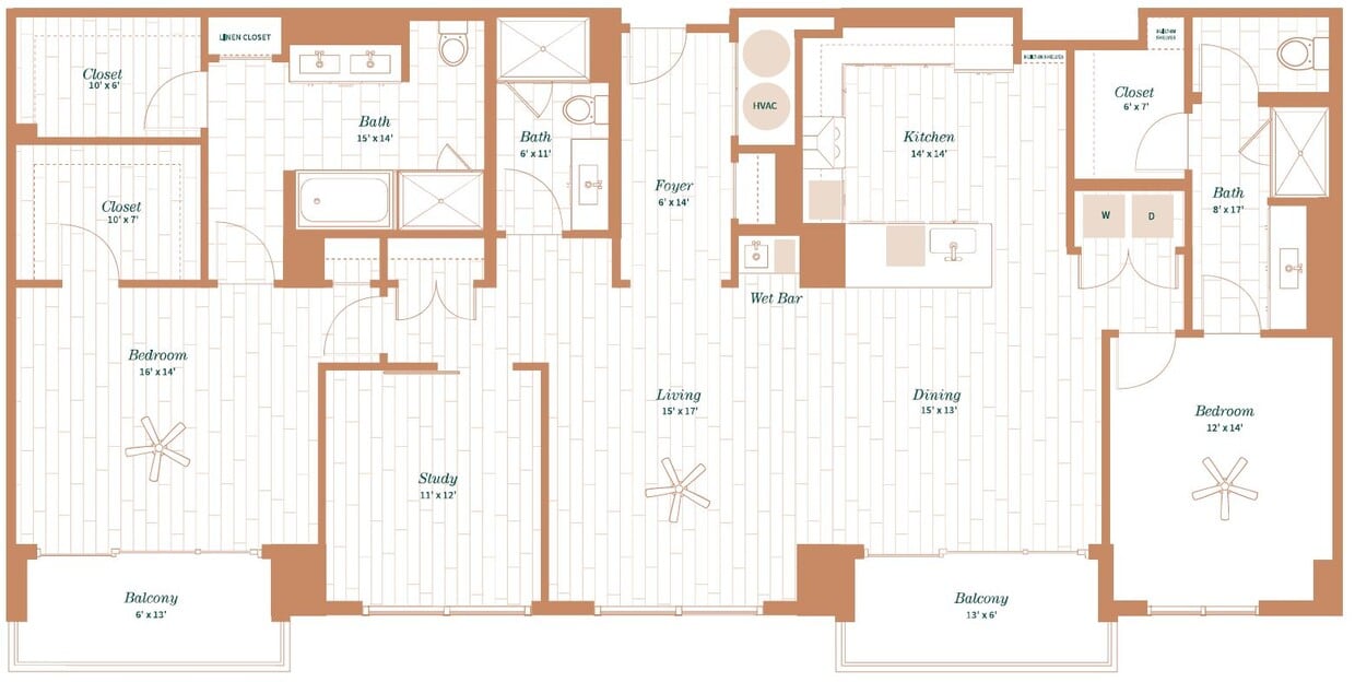 Floor Plan - Hawthorne