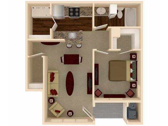 Floor Plan - The Kingsley