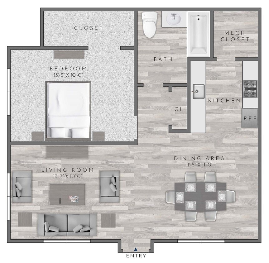 Floor Plan - A1 - Bunt I