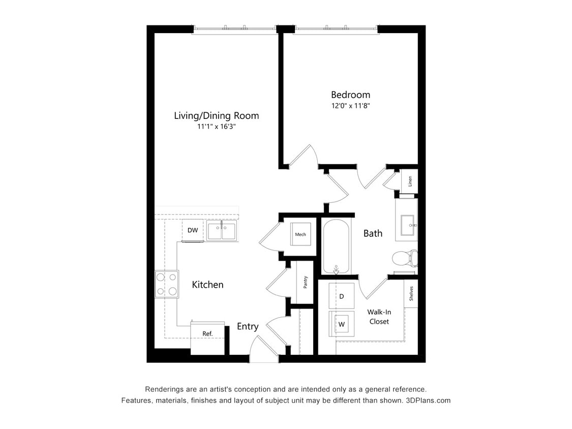 Floor Plan - A1-60%