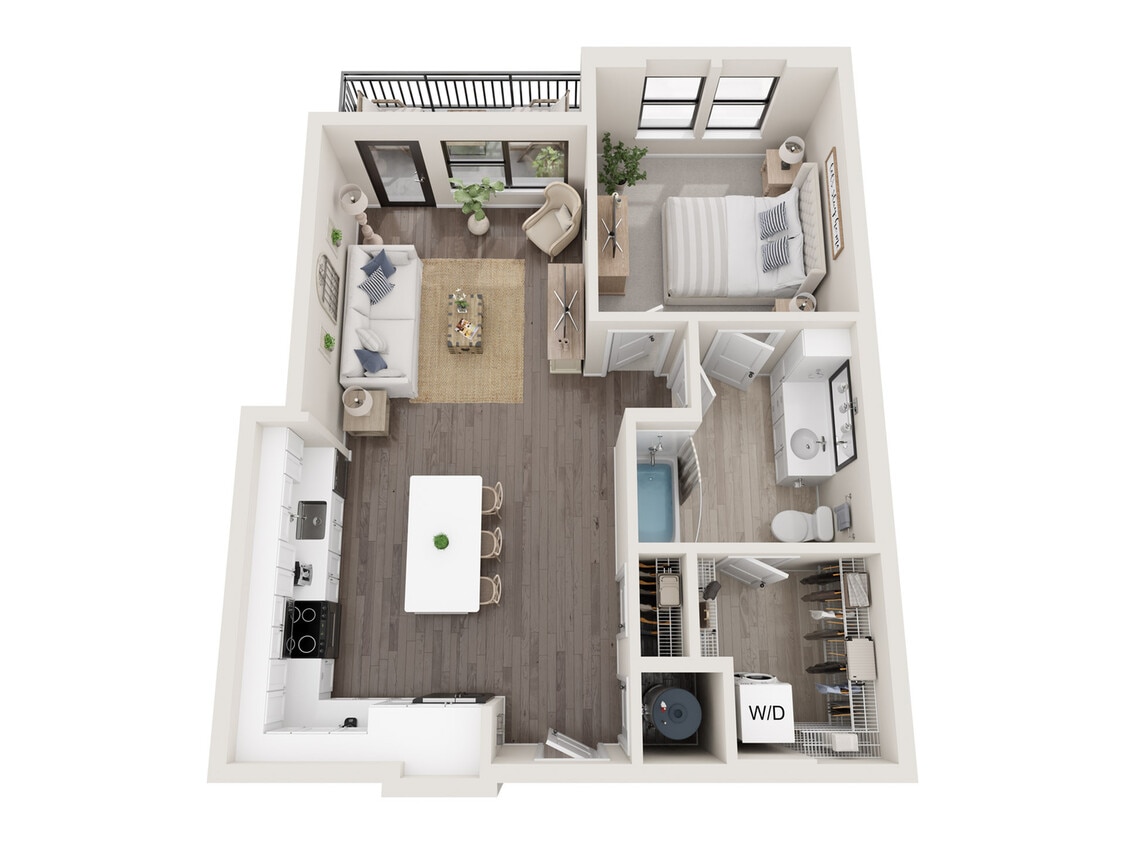 The Hickory at Indian Lake Village_A6 - Pine