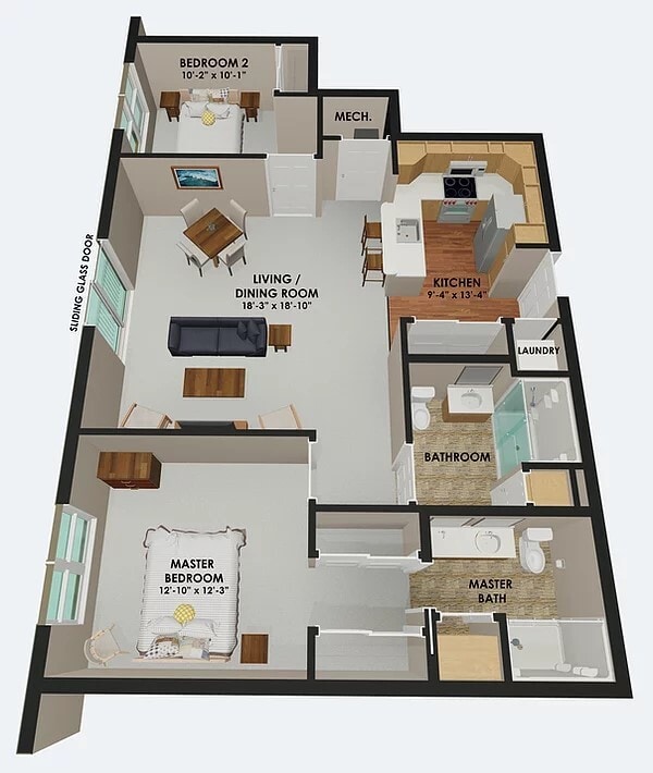 Floor Plan - Triphammer