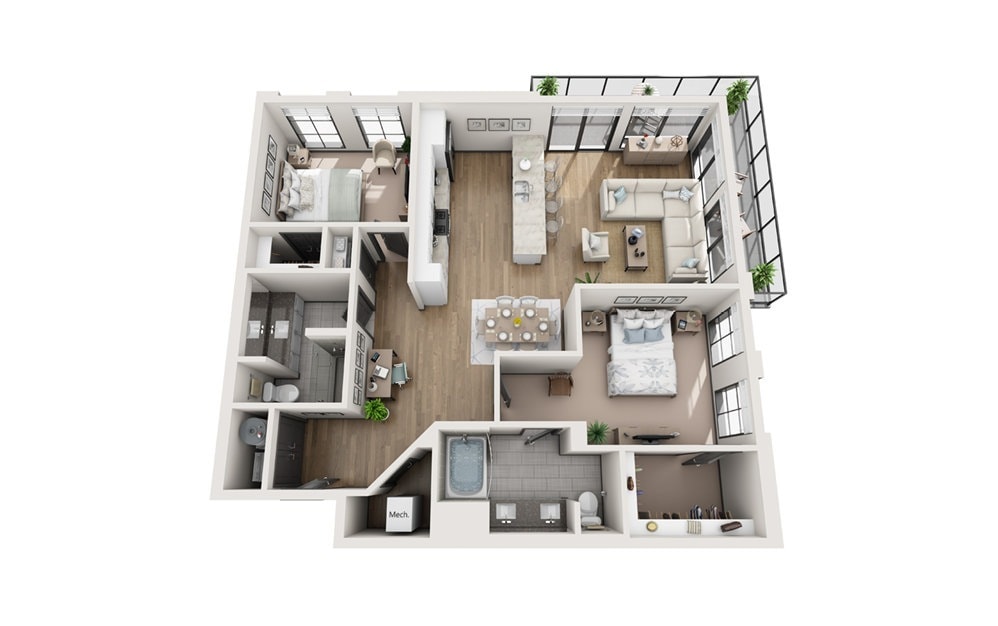 Floor Plan - Roosevelt