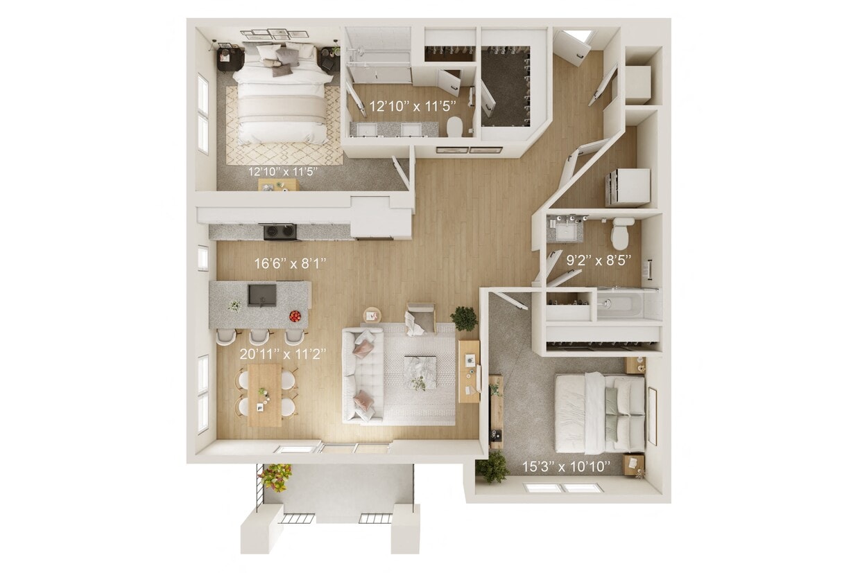 Floor Plan - Hydrangea