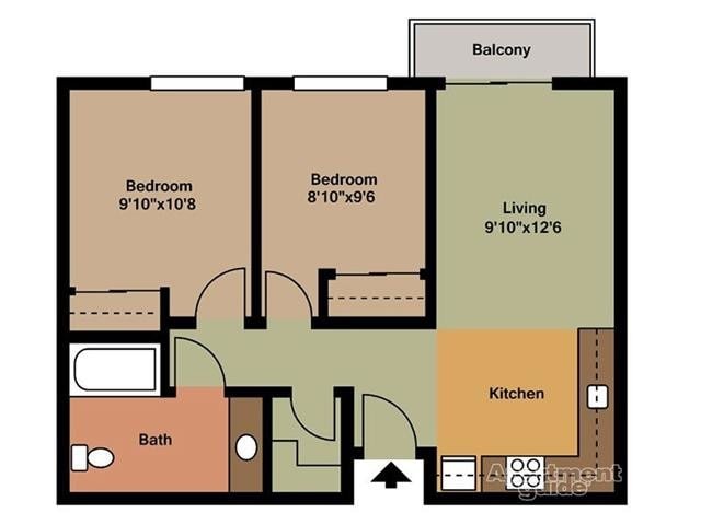 Floor Plan - 2X1