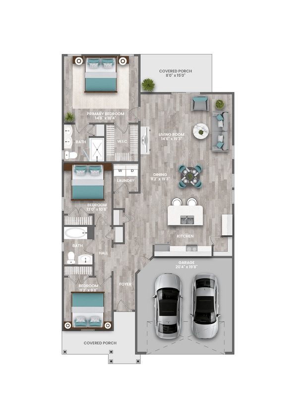 Floor Plan - The Saltbrush
