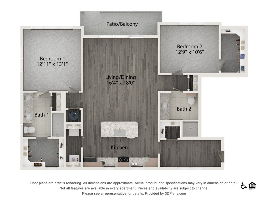 Floor Plan - TH-B
