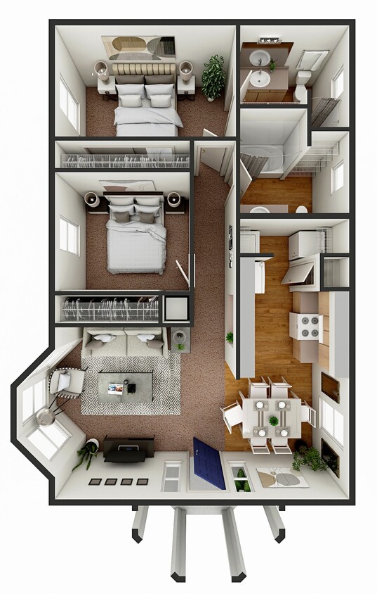 Floor Plan - HTG-2X1-MKT