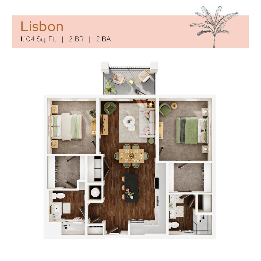 Floor Plan - Lisbon