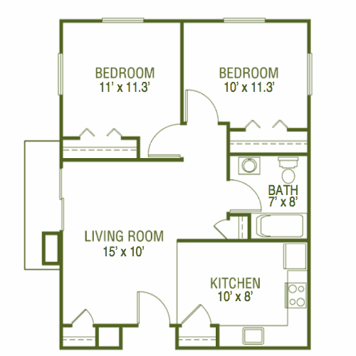 Floor Plan - The Tidewater