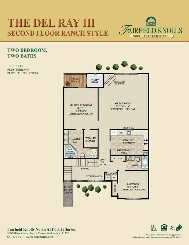 Floor Plan - The Del Ray III